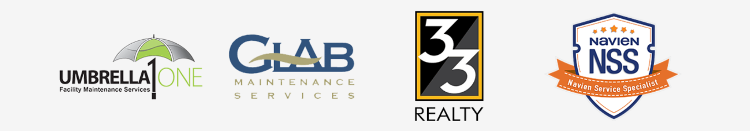 Right Away partners: Umbrella One, GLAB Maintenance Services, 33 Realty, Navien NSS